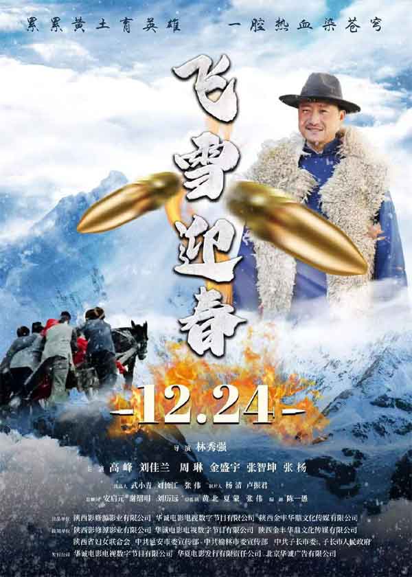 爱奇艺会员烽火中的传奇《飞雪迎春》于12月24日上映